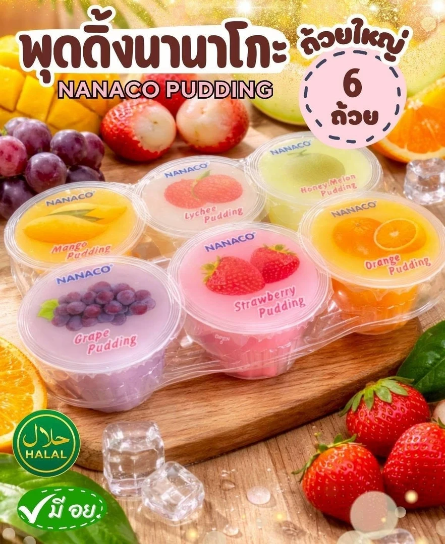 Nanaco Pudding 6ခွက်80g(1x20x6)
